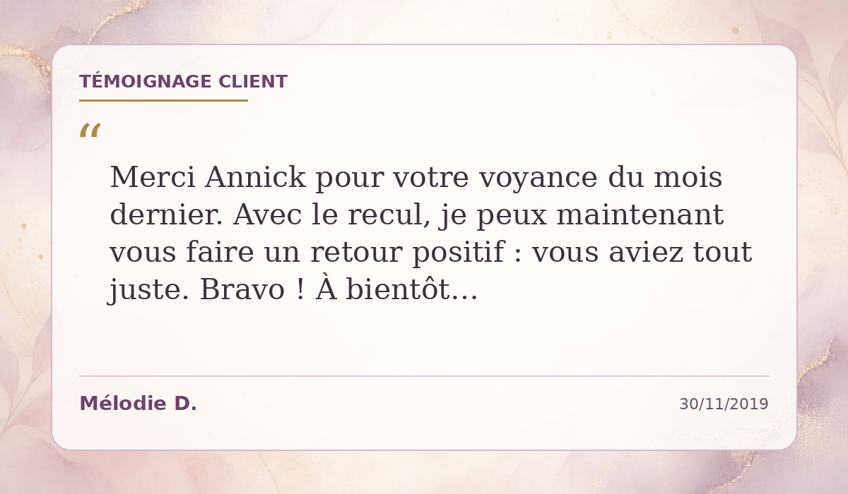 Temoignage 3